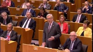 Did Juncker speak with aliens leaders of other planets [upl. by Leumhs763]