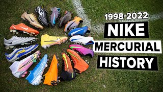 EVERY Nike Mercurial explained  full history [upl. by Eicarg]