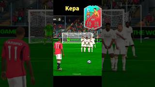 Kepa saves 🔥 Crazy Goalkeeper fifa mobile  EA SPORTS fifa easports shortsfeed viral easports24 [upl. by Eirac]