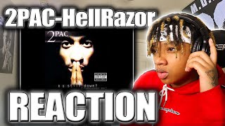 2PAC Hell Razor REACTION [upl. by Werdnael]