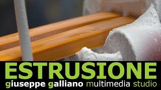 estrusione  linee impianti estrusione pvc materie plastiche polimeri pvc macchine estrusione [upl. by Tiloine]