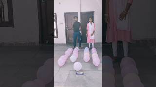 Balloon popping challenge shorts youtubeshorts game balloon [upl. by Ayor]