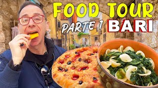 FOOD TOUR A BARI parte 1 [upl. by Enerehs]