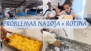 PROBLEMAS QUE APARECERAM  NOSSO DIA  ROTINA NOTURNA  TORTA DELICIOSA E PRÁTICA [upl. by Lamee]