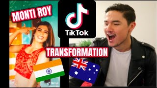 MONTI ROY TIKTOK TRANSFORMATIONCHALLENGE REACTION  Don David [upl. by Raynah]