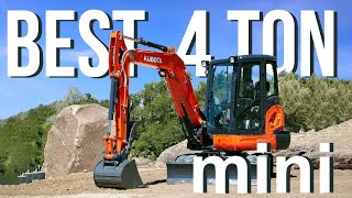 Best 4 Ton Mini Excavator in 2022 [upl. by Armanda]