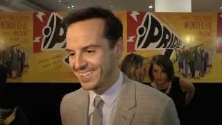 Andrew Scott Interview  Pride Premiere [upl. by Enaillil274]