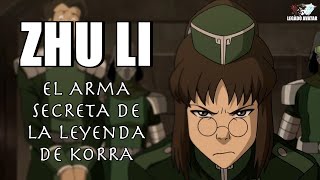 Zhu Li The Legend of Korra  Análisis de Personaje [upl. by Llydnek145]