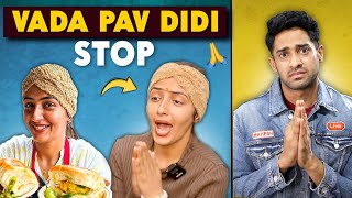 VIRAL VADA PAV DIDI OF DELHI STOP [upl. by Nnaael]