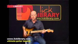 ZZ Top Sharp Dressed Man Guitar Lesson  How To Play Guitar with Danny Gill Licklibrary [upl. by Leidgam186]