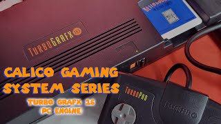 Turbo Grafx 16  UNBOXING AND HOOKUP Calico Games 2024 [upl. by Mart]