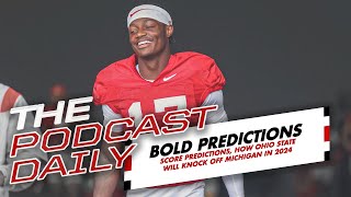 Bold Predictions Ohio State Michigan battle could be big day opportunity for Will Howard Buckeyes [upl. by Tandi570]