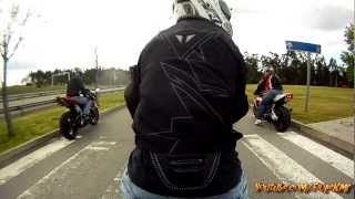 HONDA CBR 600 RR SOUND TEST ACCELERATING  GOPRO HERO2 [upl. by Neleh]