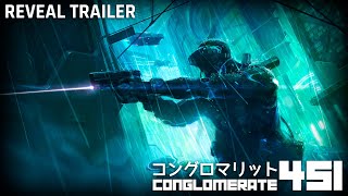 Conglomerate 451  Announcement Trailer Cyberpunk Dungeon Crawler [upl. by Redwine]