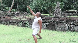 INCREDIBLE HAKA DANCE  Nuku Hiva Marquesas Islands [upl. by Eceinal195]