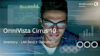 OmniVista Cirrus 10  LAN Inventory [upl. by Atneuqal837]