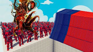 200x CARNAGE  1x GIANT vs EVERY GOD  Totally Accurate Battle Simulator TABS [upl. by Ajoop]