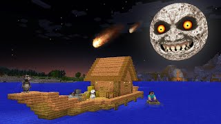 SURVIVING FROM LUNAR MOON in Minecraft  Gameplay  Coffin Meme [upl. by Folberth]