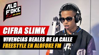 CIFRA SLIMK FREESTYLE EN ALOFOKE RADIO FM VIVENCIAS REALES [upl. by Laverna]