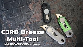 CJRB Breeze Multi Tool Knife 5Minute Overview  Atlantic Knife [upl. by Namlaz]