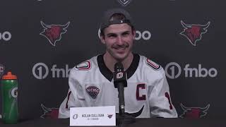 3924  Omaha Hockey Postgame Press Conference Nolan Sullivan [upl. by Mikeb]