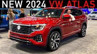 The 2024 Volkswagen Atlas 3Row Is A Superior People Moving Family SUV [upl. by Orten]