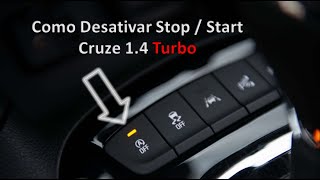 Cruze e Tracker 14 Turbo  Como desativar a função Stop  Start [upl. by Eiramoj]