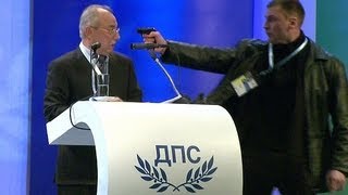 Assassination Attempt Incredible Video Bulgarian Ahmed Dogan [upl. by Nidya653]