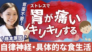 【胃薬不要！】ストレスで胃が痛い・キリキリする根本原因【胃潰瘍・胃炎】 [upl. by Bouley399]