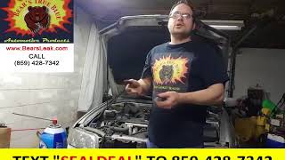 BEARquotS Head Gasket Sealer for motorcycles AND cars  NOT the BARS leak scam at all [upl. by Nas]