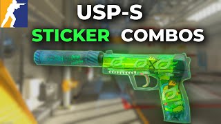 The BEST UspS Sticker Combos In CS2 [upl. by Dosi]