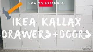 How to Assemble Kallax Drawers [upl. by Boyce]