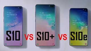 Samsung Galaxy S10e vs S10 vs S10 Plus Which One Should You Buy [upl. by Ab]