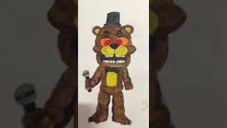 Fang movie Freddy drawing fivenightsatfreddys halloween fivenightsatfreddy fnaf [upl. by Keifer]