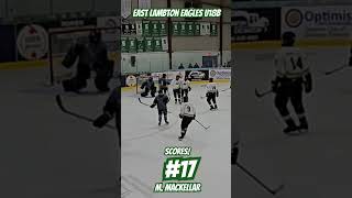 17 M Mackellar scores youtube sports hockey icehockey shorts short shots youtuber canada [upl. by Wiatt431]