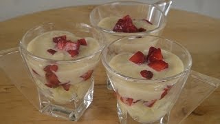 Strawberry Rasmalai Shots  Sanjeev Kapoor Khazana [upl. by Cocke]