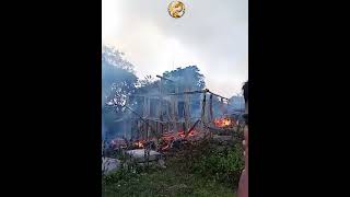 part2 kampung MANOLA TERBAKAR sisa 7 buah rumah DENAKI2018 sumba kampung [upl. by Yekcaj]