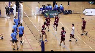 Caleb Lockington Volleyball Highlights 2023 [upl. by Kcireddor74]