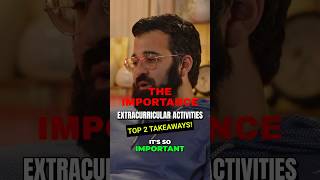 The Importance of Extracurricular Activities  CEO Advice shorts motivation students [upl. by Ayital89]