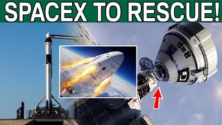 NASA Finally Orders SpaceX Dragon To Rescue Starliner Astronouts [upl. by Ecikram]