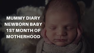 VLOG Mummy Diary  Newborn Baby  the first month of being a Mum [upl. by Htiel868]