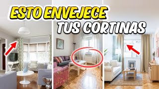 13 COSAS que EMPOBRECEN tus CORTINAS 2024  INTERIORISMO [upl. by Evers]