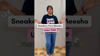 Meesho Sneakers Haul Under ₹499 ashortaday shorts sneakers trending [upl. by Christabella]