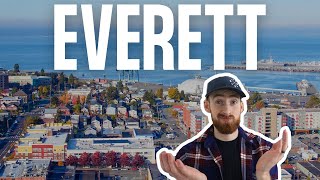 What Its Like Living In Everett Washington  Moving Near Seattle [upl. by Danete]