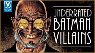 Top 10 Underrated Batman Villains [upl. by Argela66]