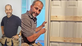 DIY How To Install A Pocket Door [upl. by Kera649]