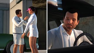 Michael Catches his wife cheating in GTA San Andreas [upl. by Galan]