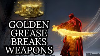 HOW GOOD IS THE GOLDEN GREASE Elden Ring DLC PVP Freyjas Greatsword RL 200 Patch 112 [upl. by Alehc607]