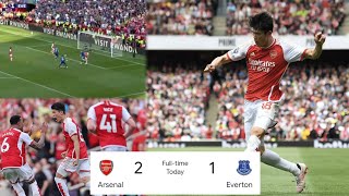 Arsenal vs Everton highlights 21  Tomiyasu amp Havertz scored 🔥  All goals ✅ [upl. by Neras]