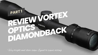 Vortex Optics Diamondback 27x35 Rimfire Second Focal Plane Riflescope VPlex Reticle [upl. by Eudoca]